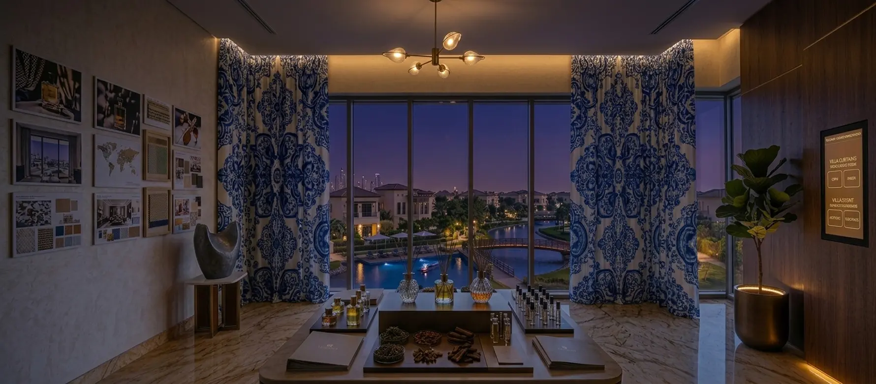 Dr Scent Company blackout curtains installation