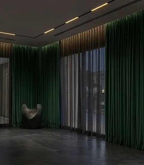 Emirates Hills Villa Blackout Curtains