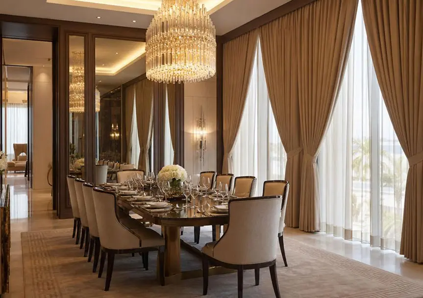 Silk Curtains in Abu Dhabi